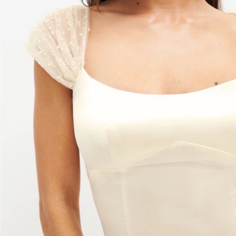 Reformation Bridget Satin Top